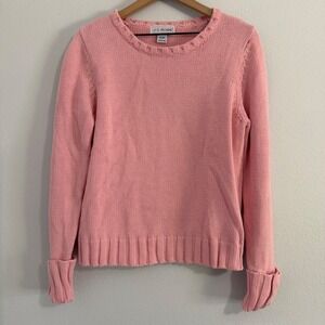 Vintage - 100% Cotton Knit Sweater Cottagecore Cozycore Grandma Vibes